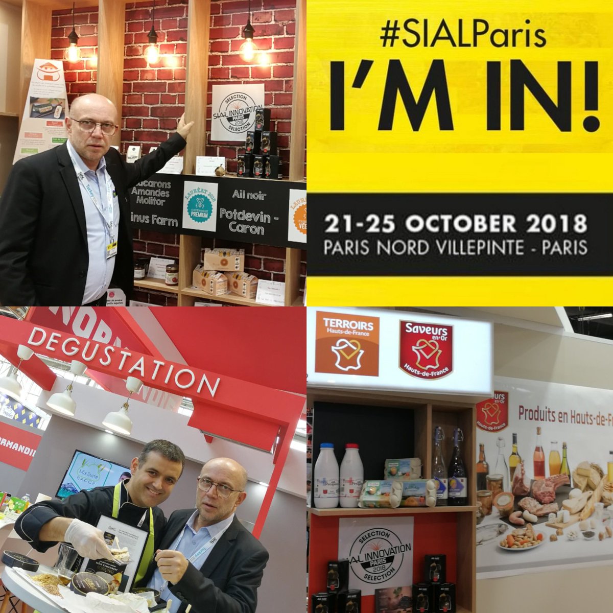 #grandiose #alimentation @sial_paris  #innovation @pnvillepinte #innovations #villepinte #franckbarbry #agroalimentaire #SIALParis #SIA2018 #regions #France @hautsdefrance @SaveursDeNdie @saveursenor @franckbarbry #regions @RegionNormandie #parcdesexpositionsvillepinte