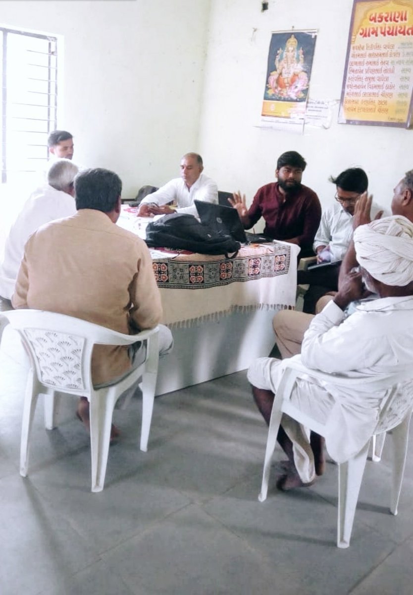 Shubh212pandey's tweet image. Conducted workshop cum meeting in Bakrana Village of Ahmedabad for adoption of Solar Pump for the Irrigation Purpose.
#CommunityImmersion
