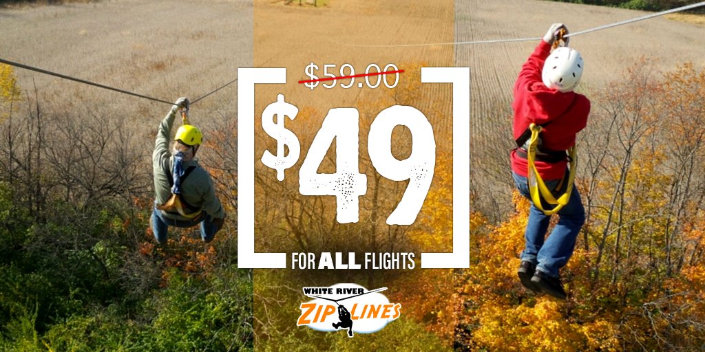 WhiteRiver Zip Lines tweet media