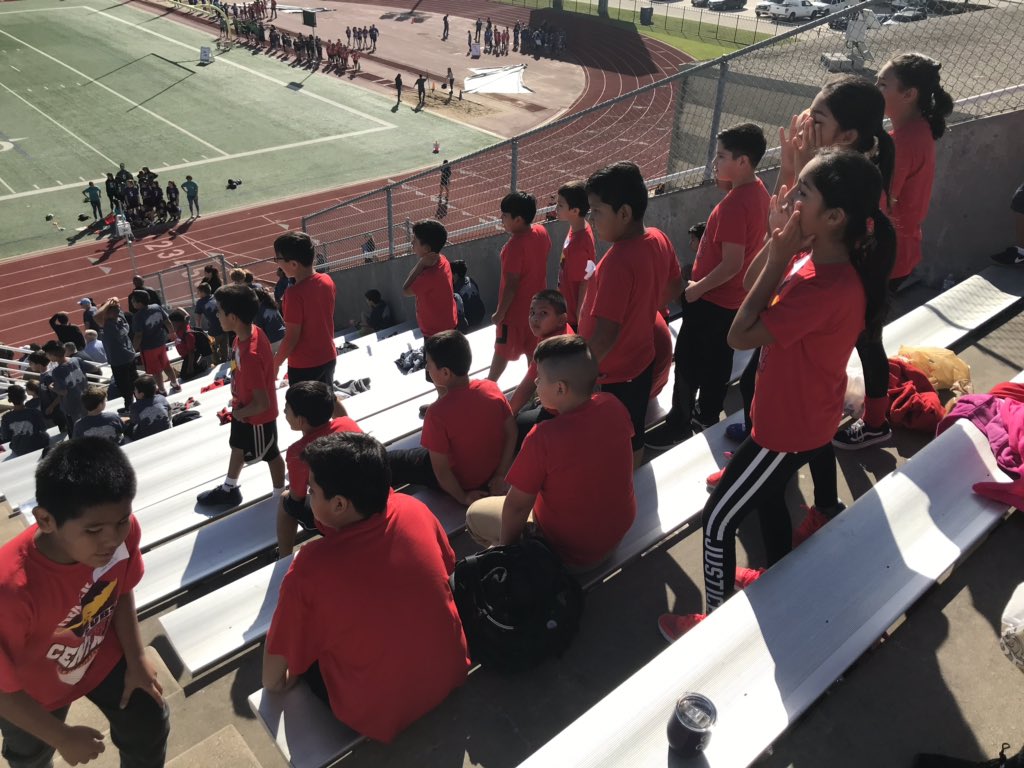 CenCounselorJJ's tweet photo. Whew, just watching has me exhausted - what a busy day! Go fifth grade! District track meet @CentralCFB @MrsReynoldsTX @mstoribenner @Ms_Araiza @burnettteach @ms_solorzano1 #Centralisawesome https://t.co/bDvhaHYKwP
