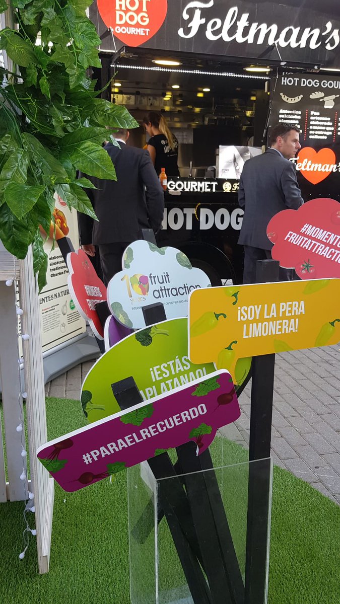 Desde hoy, hasta jueves 25 de octubre de 2018 estaremos en IFEMA @feriademadrid en la <a href="/FruitAttraction/">Fruit Attraction</a> . (Feria Internacional del Sector 
de Frutas y Hortalizas) La cual celebra su 10º aniversario, no te lo pierdas.
#FruitAttraction1Oyears #Feltmans #HotDog