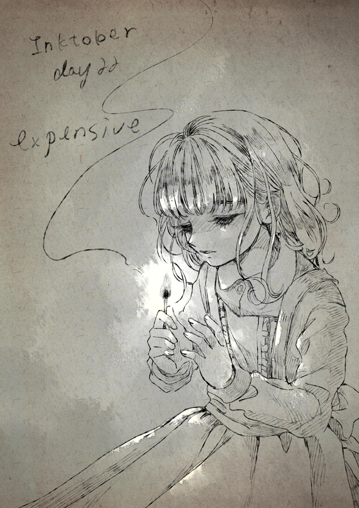 ここ二日ばたばたしてたので22日ぶんを今更投稿…! #inktober #inktober2018 