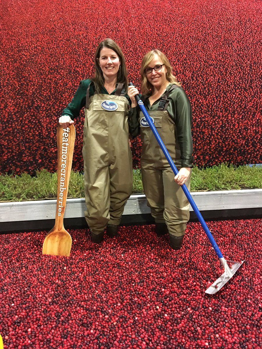 GiseleLeBlanc's tweet photo. Who knew you could have so much fun with cranberries! #FNCE @CNMDPG #MorrisonHC #CompassGroupRDNs https://t.co/h3OKlSoRL9