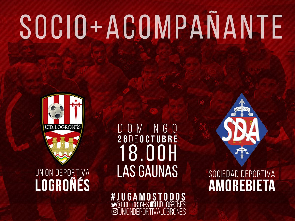 JORNADA 10 UD LOGROÑES vs AMOREBIETA. Domingo 28 a las 18:00h DqNPF0ZWwAAVPVF