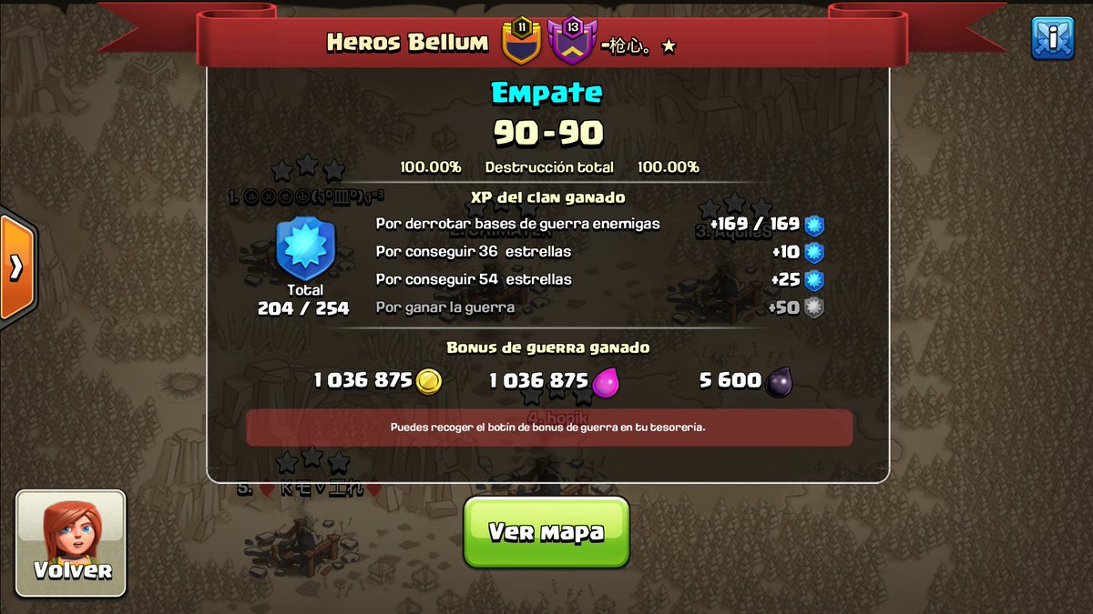 Tremenda guerra contra este clan chino ,Felicidades a todos mis hermanos de <a href="/HerosBellum/">Heros Bellum⚔</a> estuvieron top,top,top❤
