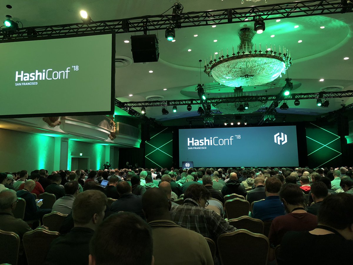 Ready to kick off #HashiConf ‘18. With <a href="/CarlJavierCloud/">Carl Javier Cloud</a> and the <a href="/teamvibrato/">Vibrato</a> crew! #DevOps #Hashicorp