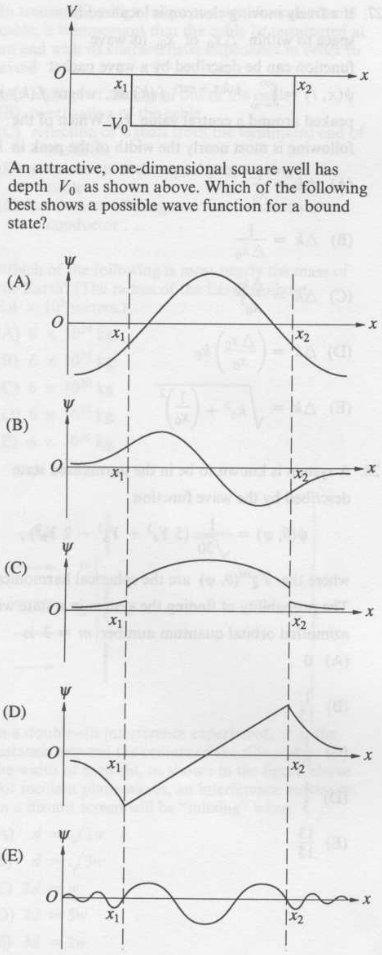 thomasgwong's tweet image. Here&apos;s a #PhysicsGRE question that&apos;s relevant to today&apos;s lecture.
