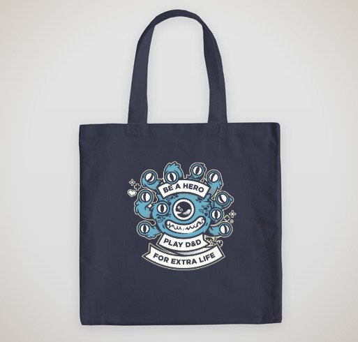 Wizards_DnD's tweet image. TOTES! Limited Edition Xanathar &amp;amp; Gold Dragon Totes for your DnD Book carrying needs. @ExtraLife4Kids charity fundraising fun! customink.com/fundraising/wi…
All funds raised will go directly to Extra Life | Children&apos;s Miracle Network Hospitals.
