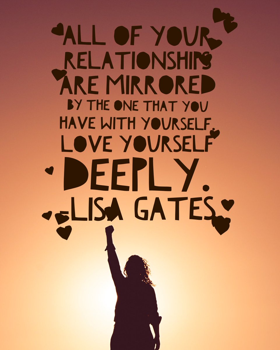 You have to love yourself first. Work begins with feeling good about yourself and you will choose good quality relationships. 

#loveyourself ##relationshipproblems #selfesteem #selfloathing #selfdenial #feelinggood #goodrelationships