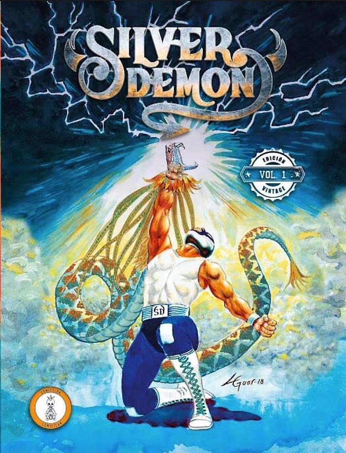 ComikazeRevista's tweet photo. #SilverDemon es un inteligente cómic publicado por el sello #Cómictlan. Una joya que viene a reivindicar a la #historieta de #luchadores, sumándose a esfuerzos como Lobo Blanco y Mecánico de Amor. Aquí la reseña de Everardo Ferrer --> https://t.co/aXBdgBuuVv #LuchaLibre https://t.co/mlxLuvMWyj