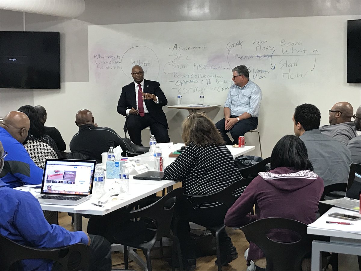What a way to end our second session! Donald Fennoy, Superintendent of Palm Beach County Schools, spoke to the class about his experience and road to the superintendency. Very empowering! #superintendentsacademy