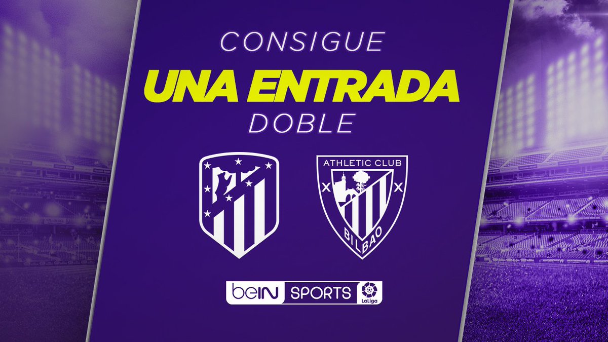 Gol's tweet photo. 🎁🎟 REGALO | ¿Quieres una entrada doble para el @Atleti 🆚 @AthleticClub la J12?

Para optar a una de ellas:

🔁 Haz RT

👉 Sigue a @beINSPORTSes 

Vive @LaLiga en #beINLaLiga: https://t.co/3yGdjwd85n https://t.co/NAHueSp4H5