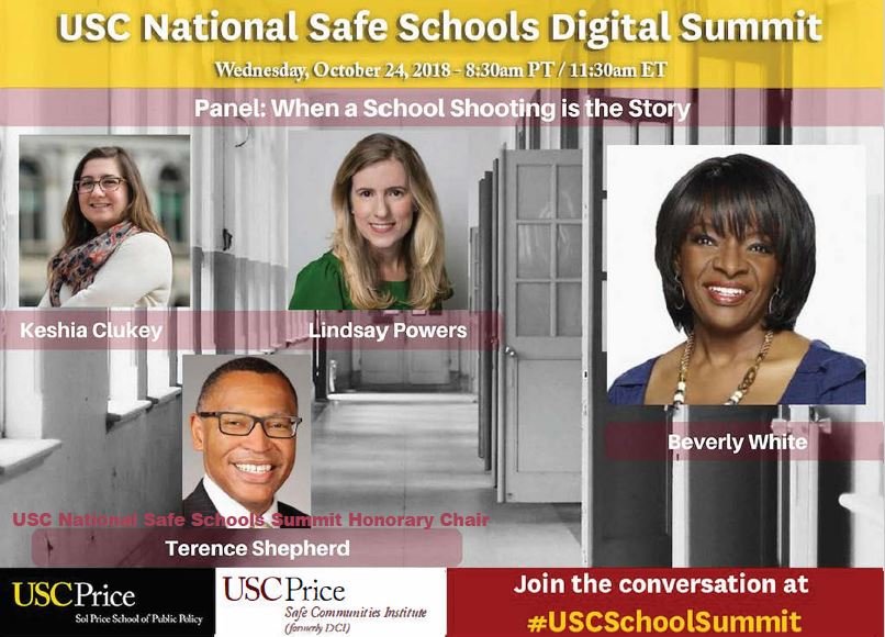 RT | Tune in TOMORROW, Wed. 10/24@ 8:30am PT/11:30am ET for first <a href="/USC/">USC</a> Nat’l Safe Schools Digital Summit w/3 powerful panels--join the FREE LIVESTREAM via usc.edu/safeschools (site is up now w/panel info). No need to register! #USCSchoolSummit #SafeSchoolsWeek #SafeSchools