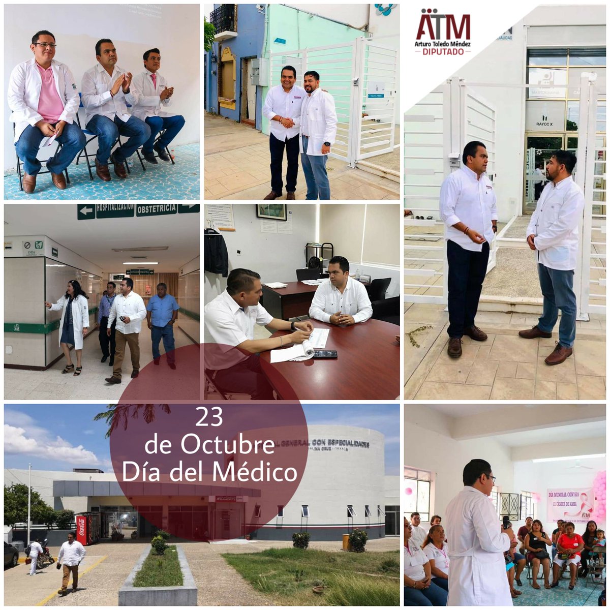 ArturoToledo_M's tweet photo. #LaDeHoy
Conocemos y agradecemos sus noches de desvelo, sus horarios incómodos, su esfuerzo por mejorar el trato cotidiano con la gente, los sacrificios inesperados de actividades personales para beneficiar su trabajo profesional.

#23DeOctubre
Día del Médico
Muchas Felicidades!! https://t.co/LlUhSBZv8B