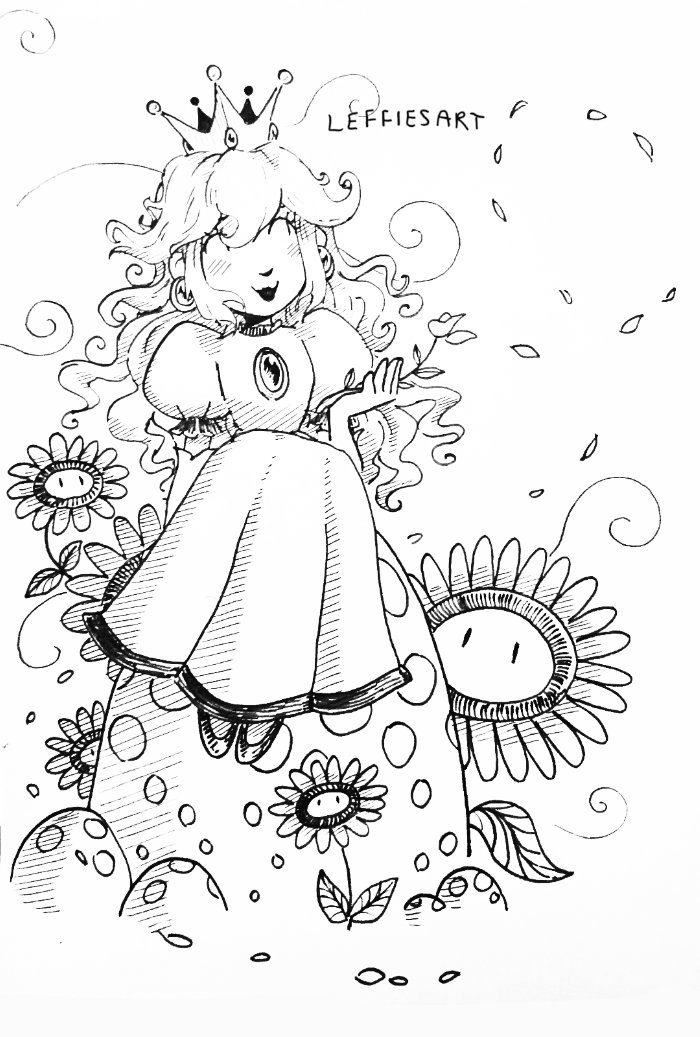 Inktober 2018 | Day 18 | Flowers in the wind

#inktober #inktober2018 #peach #princesspeach #mario #mariobros #illustration #flowers #fireflower #princesstoadstool #ink #inkdrawing #leffie