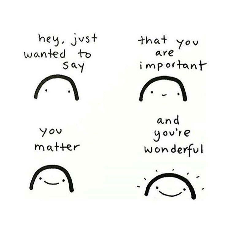 Friendly reminder from the team 💛