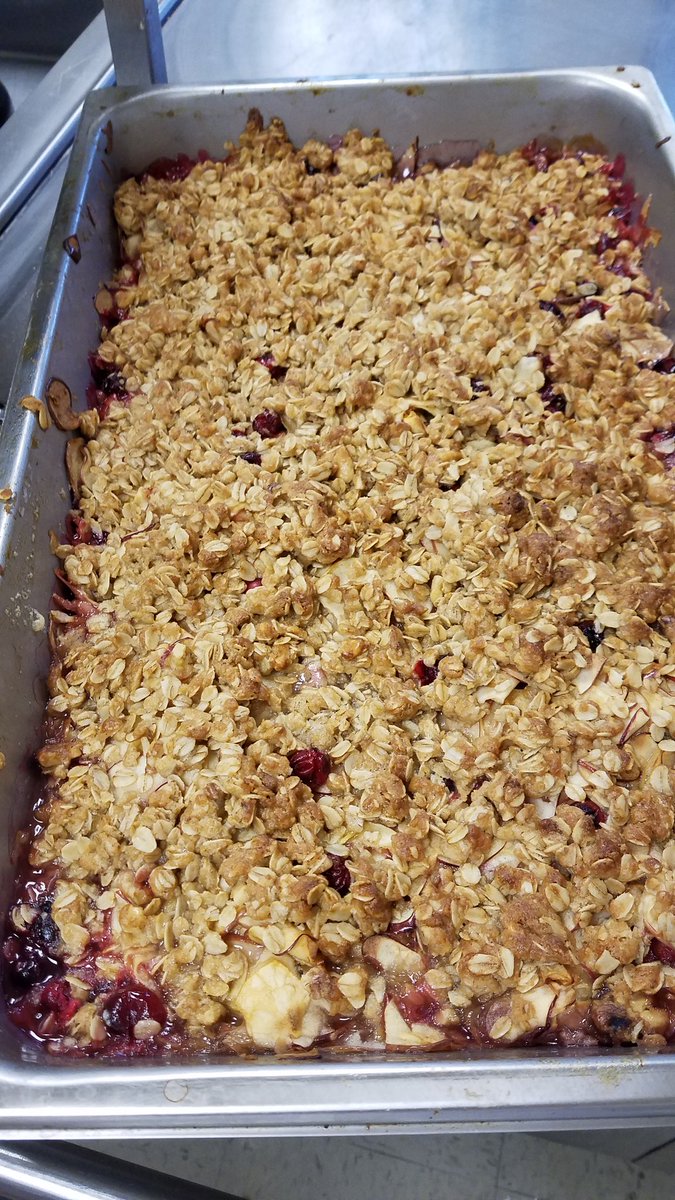 OConnor Culinary (@oconnorculinary) on Twitter photo I just heard an <a href="/OConnorCulinary/">OConnor Culinary</a> student exclaim
"Mmmmm I'm living my best life" while eating this Cranberry Apple Crisp and it made my heart swell #ThisisNorthside 🍏🍁 I just heard an <a href="/OConnorCulinary/">OConnor Culinary</a> student exclaim
"Mmmmm I'm living my best life" while eating this Cranberry Apple Crisp and it made my heart swell #ThisisNorthside 🍏🍁