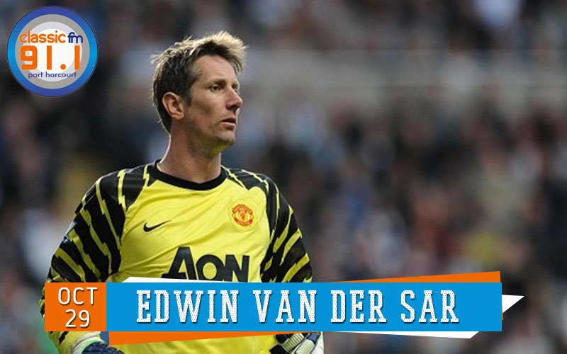 Happy birthday to former dutch, Juventus and Manchester Utd footballer, Edwin Van Der Sar. 