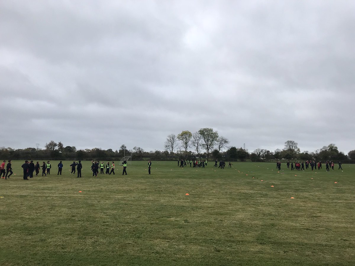 Fantastic morning in Caragh NS with 148 5th and 6th class boys &amp; girls taking part in their end of term Tag Rugby blitz. Some great skills &amp; sportsmanship on show #FromTheGroundUP <a href="/LeinsterBranch/">Leinster Domestic</a> <a href="/NaasRFC/">Naas Rugby Club</a>