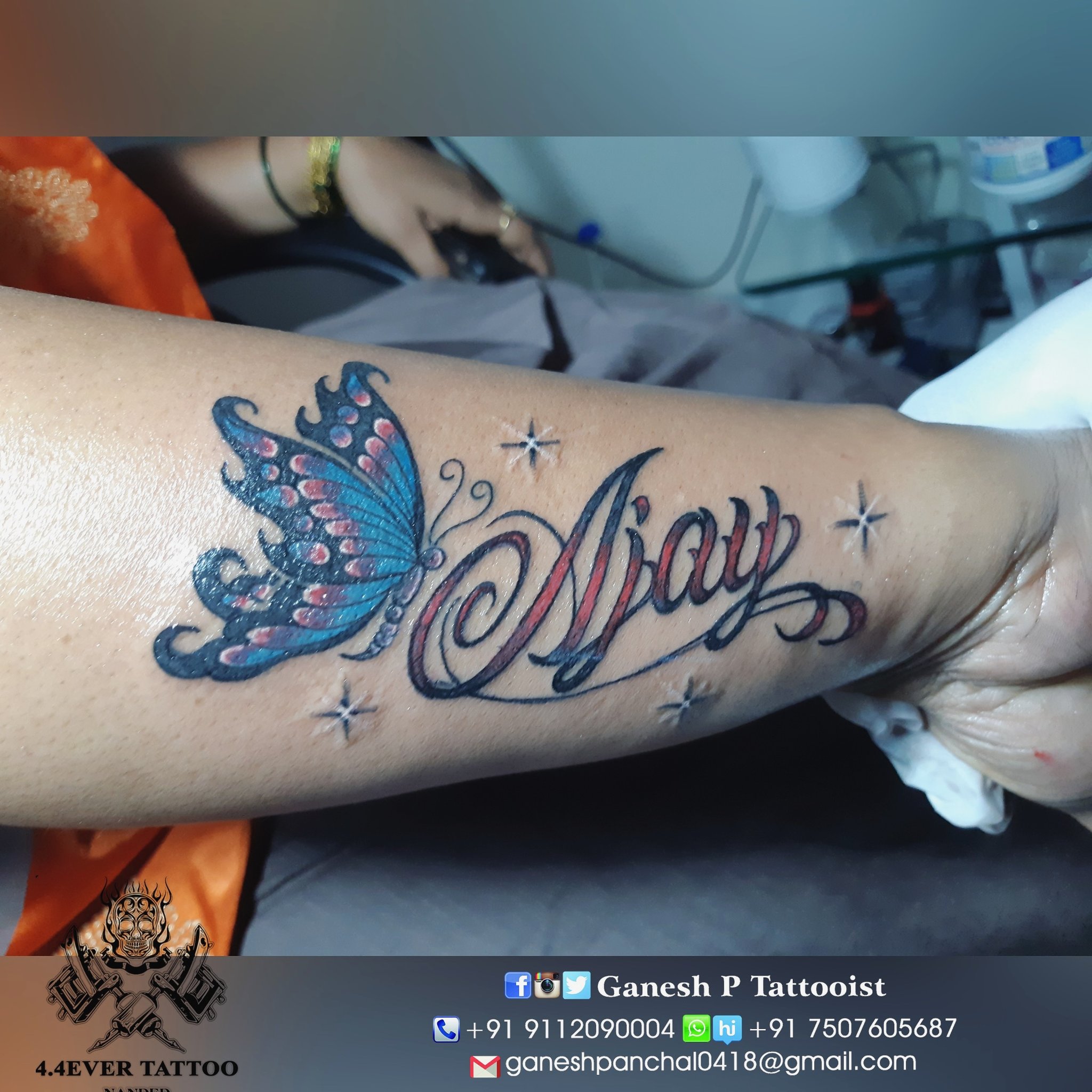 Share 90 about ganesh name tattoo png unmissable  indaotaonec