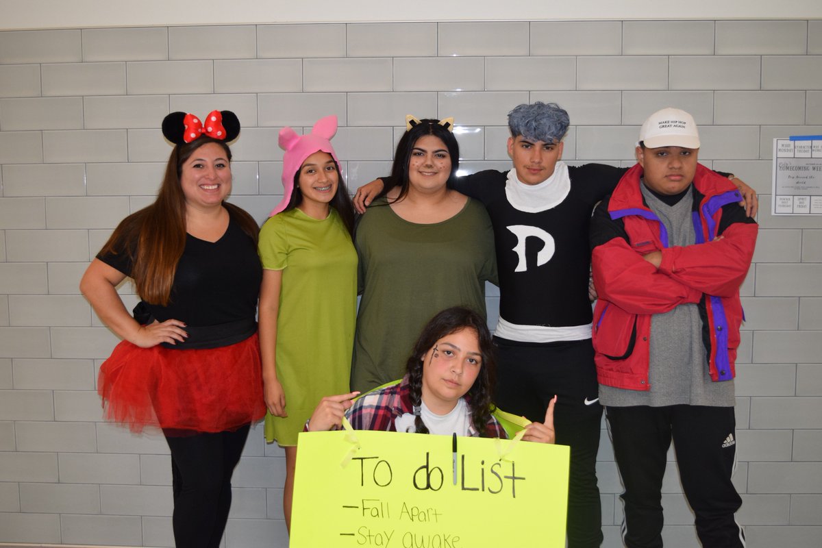 PolytechFW's tweet image. Homecoming week continues with character dress up day! #PolytechHS #polyhomecoming