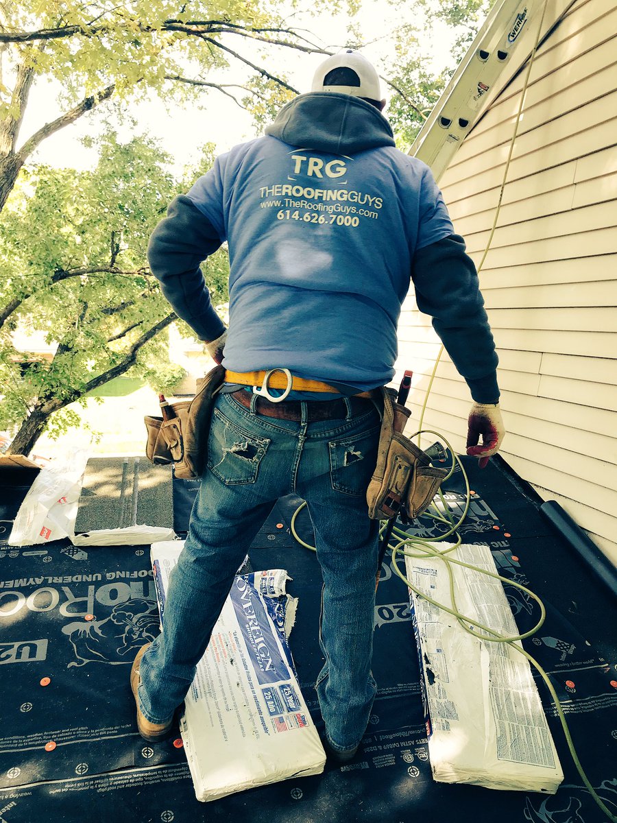 Roof install using <a href="/gafroofing/">GAF Roofing</a>  #TheRoofingGuys #TRG #GAFRoyalSovereign