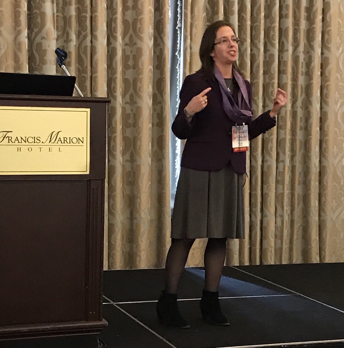 DiWebster1's tweet photo. Rounding out the day with #Prop65  #cybersecurity and #GDPR with experts from @BradyPeopleID and @EntrustDatacard at the #ISDA Fall Meeting https://t.co/NOeqPKeqOv