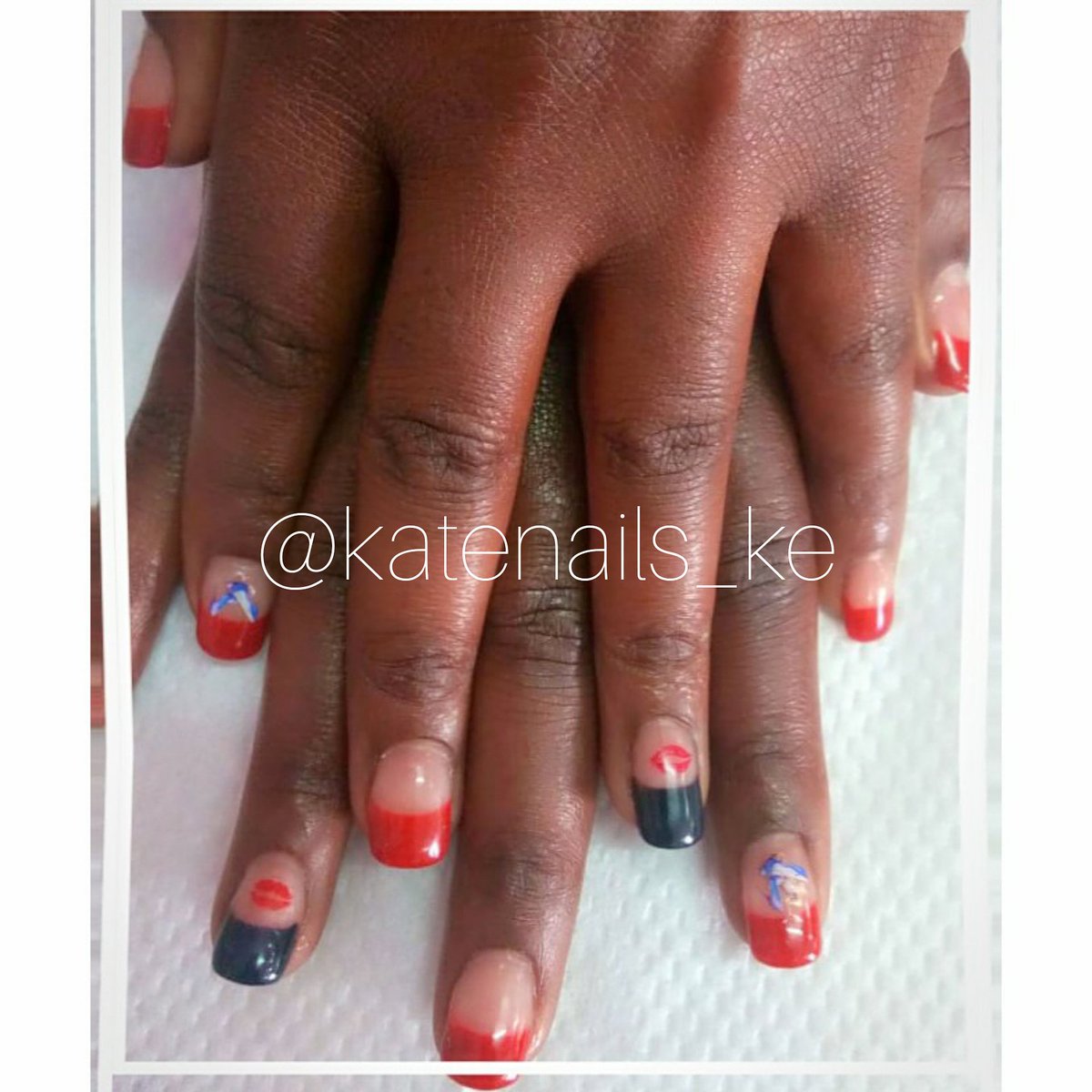 KatenailsK's tweet photo. French Tips....
Make a date with us
Nairobi we are located at Umoja Innercore Kwa Chief,
Kitengela Visit us Opposite pizza Inn 
#bestnailsalon #nailsdone #massage #manicure #pedicure #waxingeyebrows #gelpolish #beautytips #beautycare 
#katenailskenya https://t.co/0lmBFmdDBi