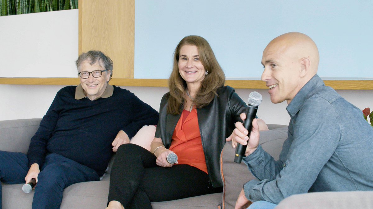 Andy Puddicombe on Twitter: "Such an honor to welcome @BillGates and @MelindaGates to Headspace yesterday. Their work with the @gatesfoundation is jaw-dropping, impacting lives, and saving lives, on an unimaginable scale… https://t.co/ifOyheVwEu"