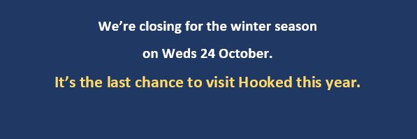 Last night tonight!  Thanks to all our customers for their support in 2018 - we look forward to welcoming you back in the Spring. #Alnmouth #fishrestaurant #Northumberland #NEfood