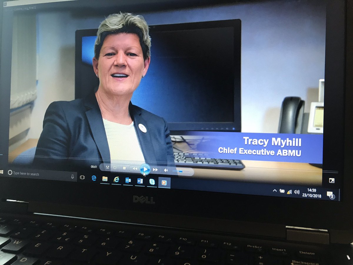 Tracy_Myhill's tweet photo. My latest Blog has been published on our @ABMhealth intranet for colleagues to read and watch. Thanks for your feedback about these and glad to hear you find these updates helpful. #TeamABMU #TracyCEO https://t.co/Z3lJ09ya0v