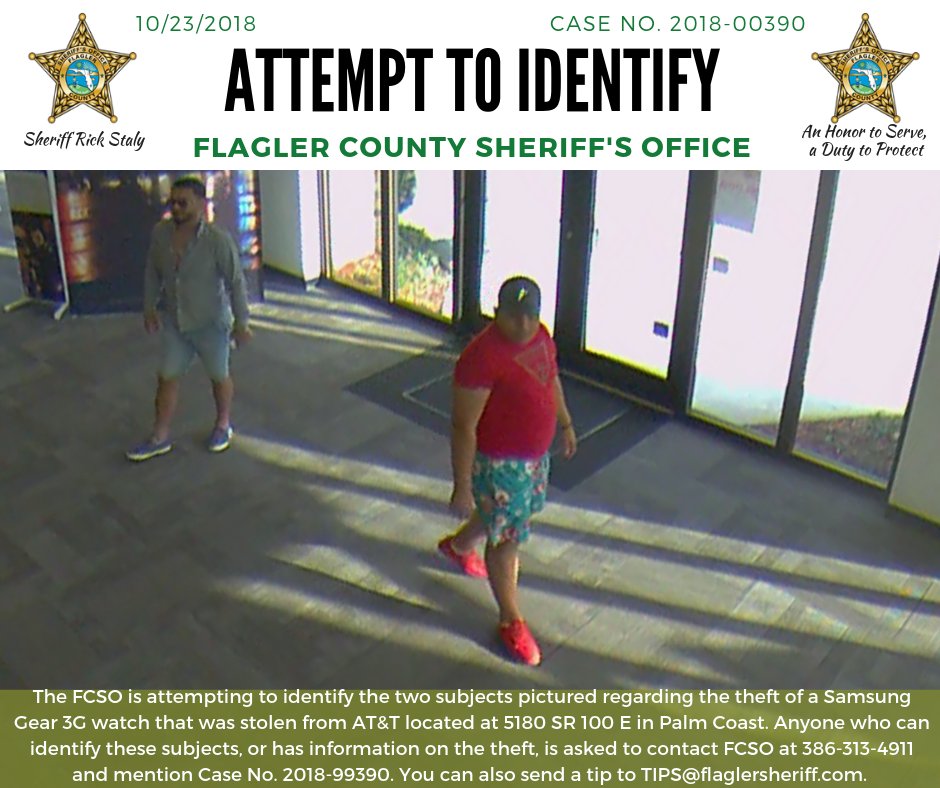 Flagler County Sheriff’s Office tweet media