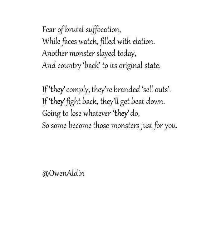 OwenAldin's tweet photo. Monsters final part 2/2 https://t.co/pHnDGUfUdZ