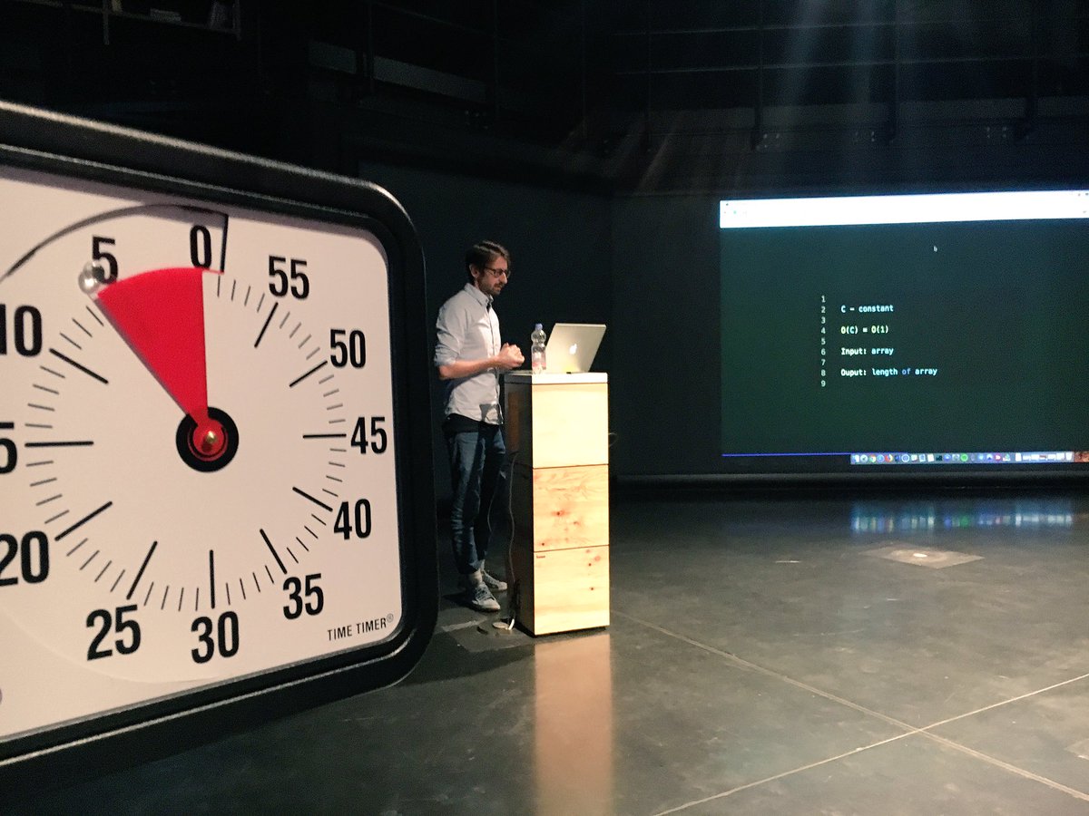 stuttgartjs's tweet image. Running on time, on schedule #stuttgartjs
