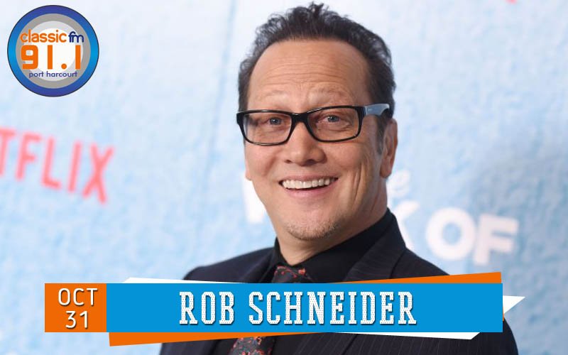 Happy birthday to comedian and actor Rob Schneider 