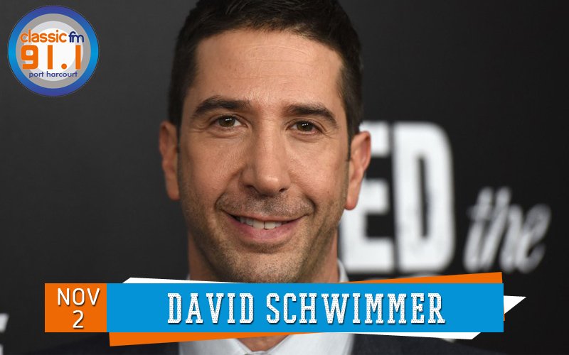 Happy birthday to actor, producer and director, David Schwimmer 