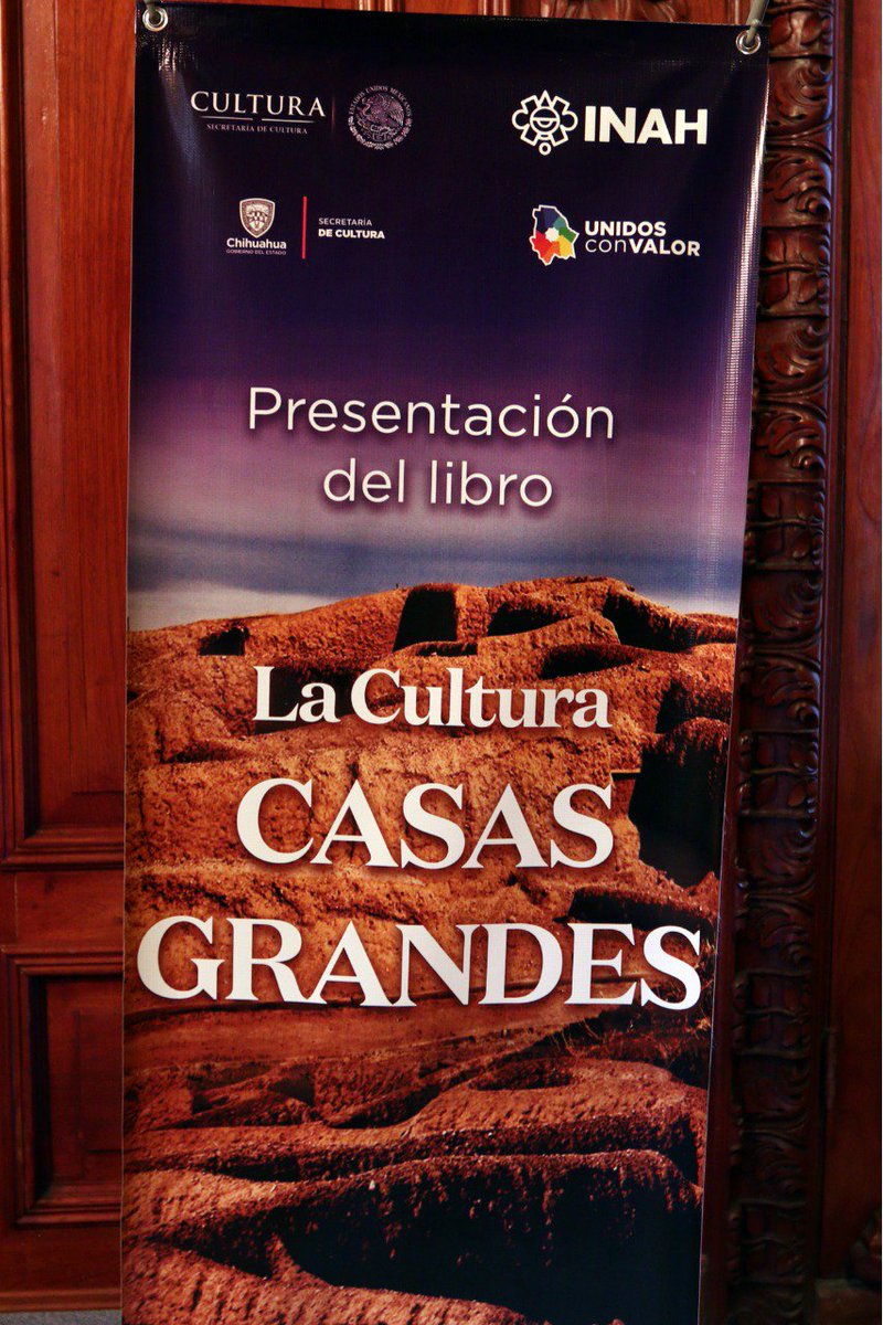 cultura_chihmx's tweet image. El dia de ayer se presentó el libro “La Cultura Casas Grandes”, una obra de gran formato que por primera vez aglutina el trabajo de medio siglo de 21 arqueólogos y antropólogos, nacionales e internacionales, sobre la región de Paquimé.

#ProgramaEditorial #SomosCultura