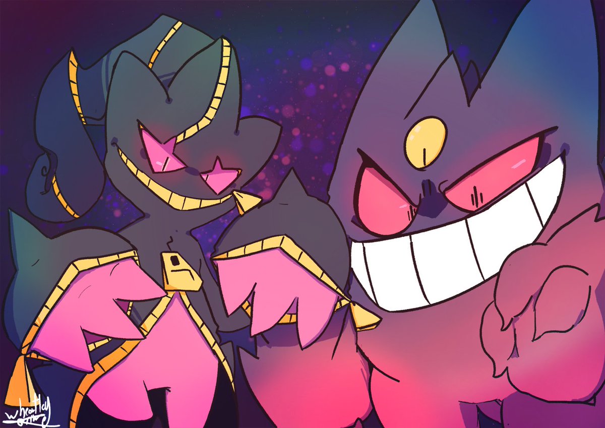 pics Mega Gengar Fan Art pwllo pollo20967728 twitter