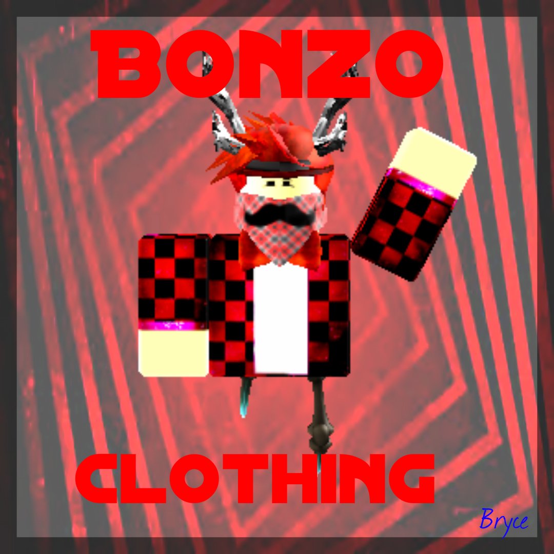 Bryce On Twitter Bonzo Clothing Group Logo I Made Roblox