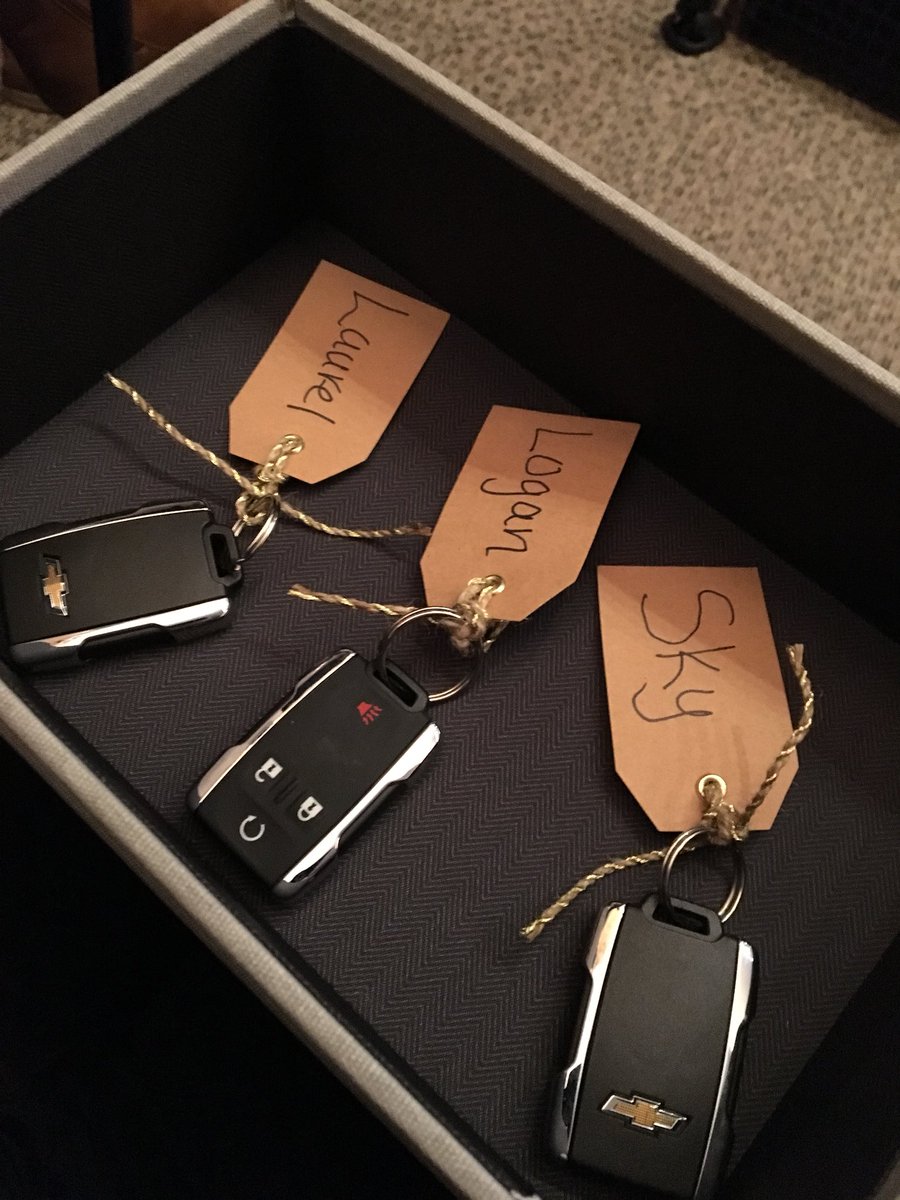 Our 3 Drive With Us finalists have chosen their keys - now just waiting to see who wins! Which key will open the Chevy Colorado?? #DriveWithUs #TMTFAM