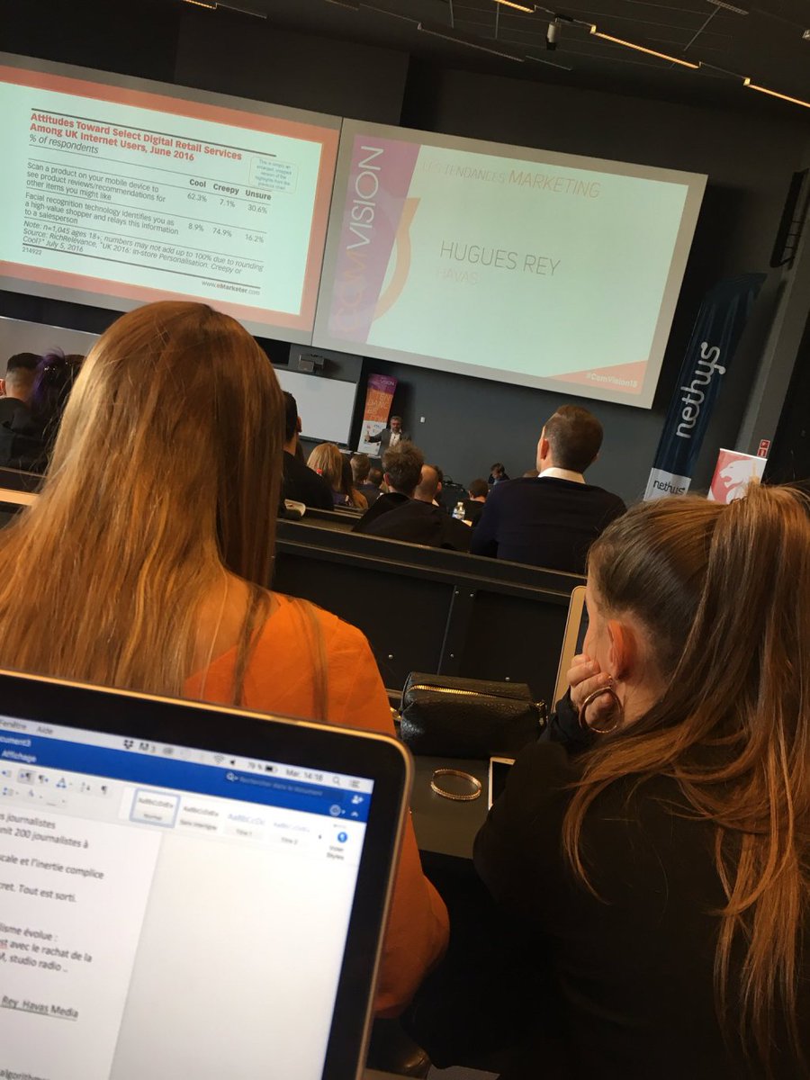huguesrey's tweet photo. A.I. & Marketing: Reality and opportunities #ComVision18 https://t.co/FOp5vIwOTC https://t.co/SWI6YpVeJG