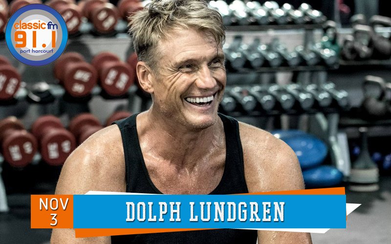 Happy birthday to actor, Dolph Lundgren 