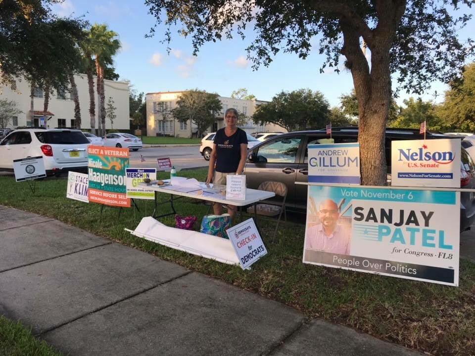 We’re at the polls, are you? Early voting has started and runs through Nov. 3rd. Avoid the lines on Nov. 6th and vote early! #vote #indianriver #stlucie #flip54
