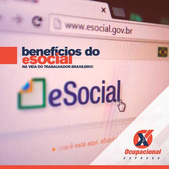 _OCUPEX's tweet photo. O eSocial veio para facilitar a vida do trabalhador brasileiro. O Sistema de Escrituração Fiscal Digital das Obrigações Fiscais Previdenciárias e Trabalhistas, é um projeto que visa unificar o envio de dados sobre os trabalhadores em um site. https://t.co/WEDwTOC8q1 https://t.co/mYsL8PbWsC