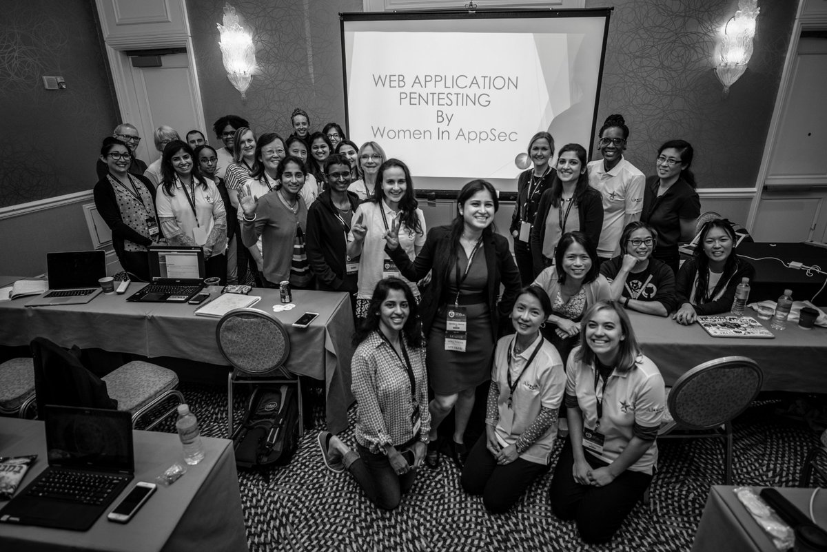 InfosecVandana's tweet image. Glimpse from our @OWASPWIA @infosecgirls #webapplications #pentesting training @owasp @appsecusa Got to meet amazing women participants. @zbraiterman @eepica @jessrobin96 @lo_mancini @shehackspurple #geeta @CarolineWMWong @owasped @OWASPBangalore