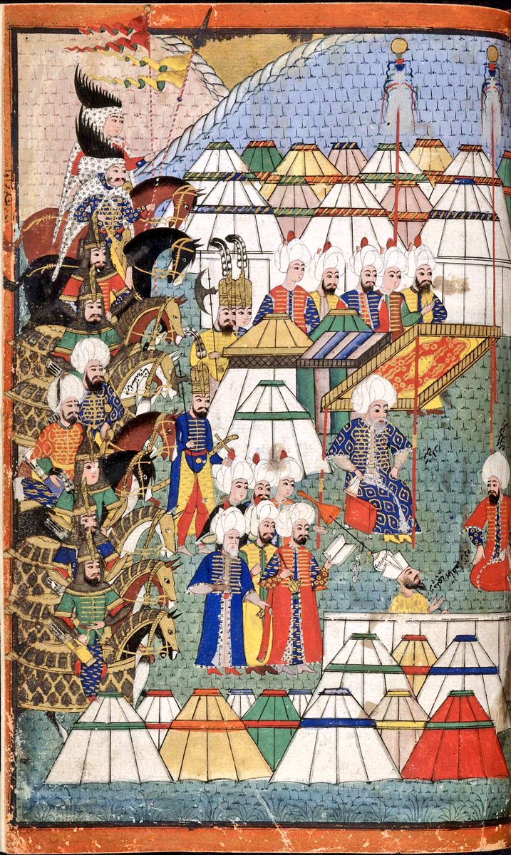 Lala Mustafa Paşa’nın Kars’a Gelmesi Nusretnâme, Londra British Library Add. 22011, 198b’de kayıtlı. @KarsMuzesi @dogan_rahmi @KarsValiligi @karsbel_tr