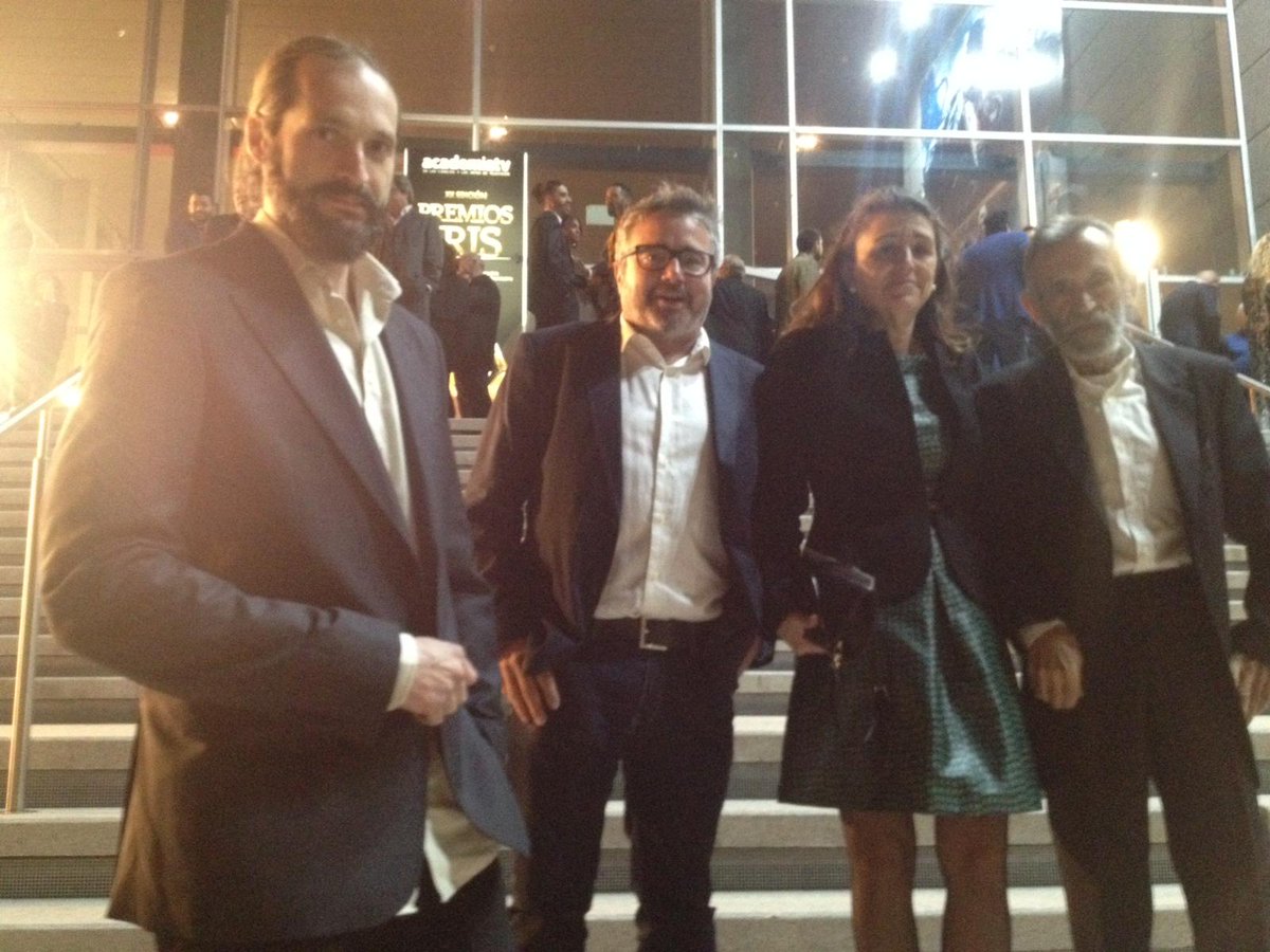 Preparados para la Gala de las premios Iris 2018!!