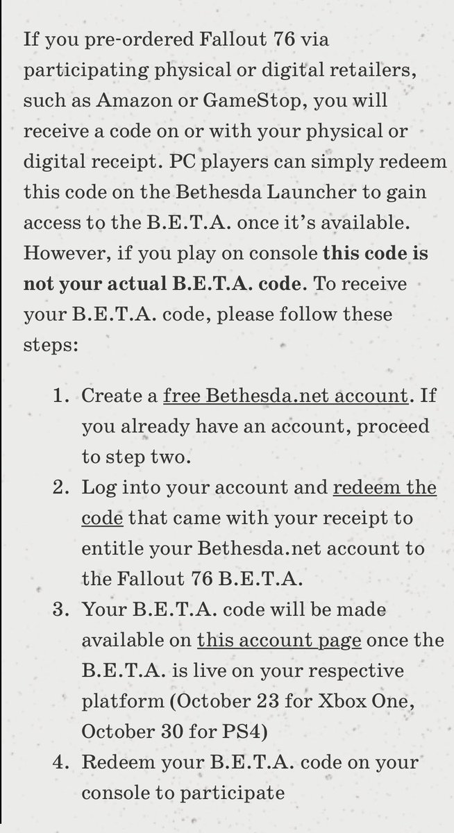 fallout 76 beta xbox store