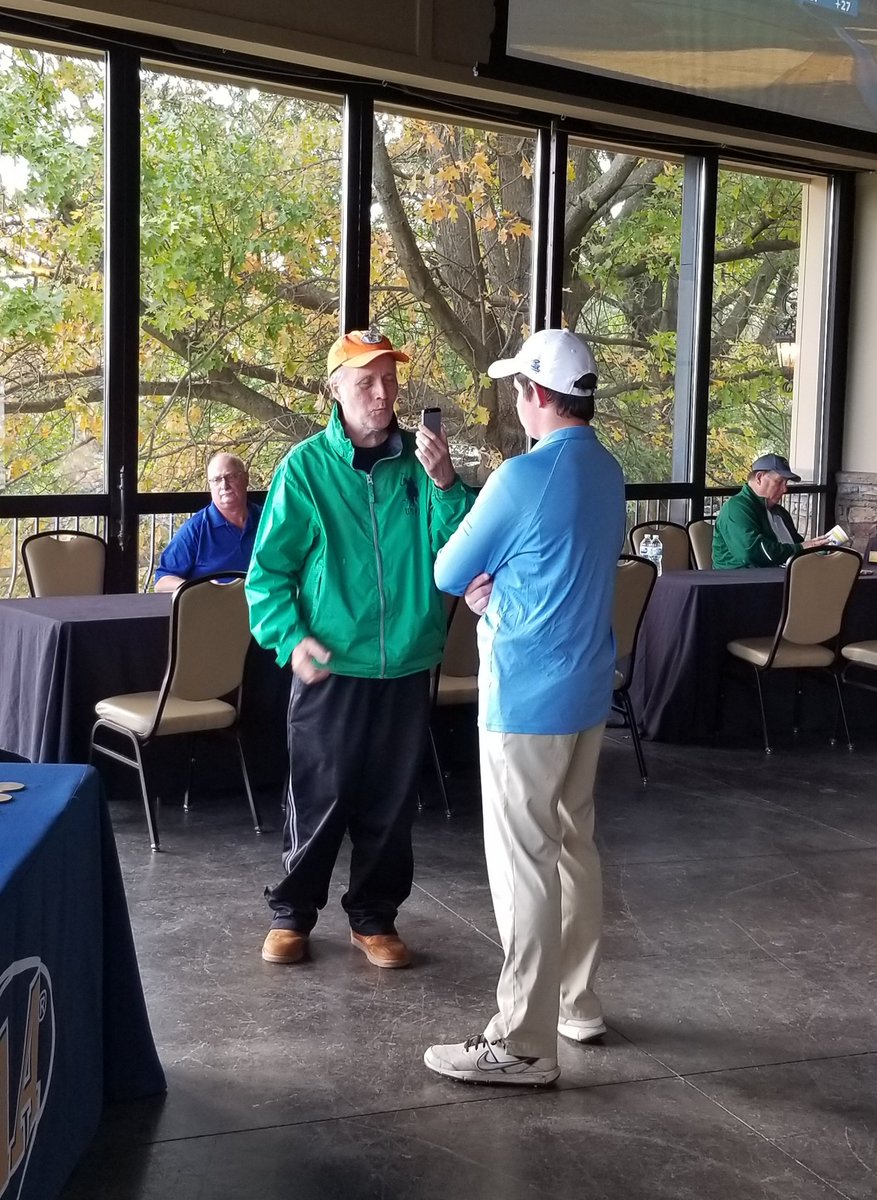 DevonPrepGolf's tweet image. Ryan McCabe finishes with a 1 over 73.  He is currently tied for 2nd place.  Post round interview with Bruce Adam's. Three groups to go.@athletics_devon @PIAASports