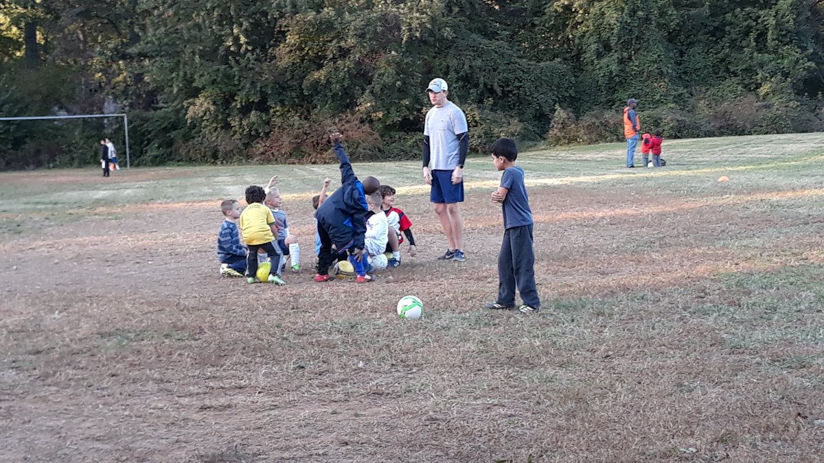 bryc_soccer's tweet photo. Coach Phillip and the Dragons! https://t.co/j5YdFSzUZ9